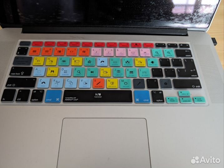 Силиконовая накладка с хоткеями Ableton live