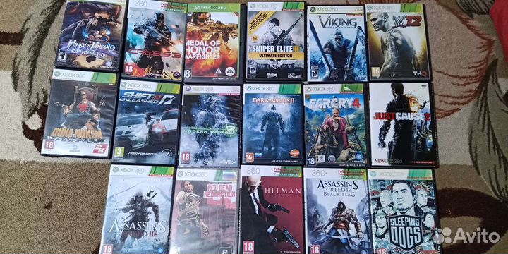 Игры для xbox 360, на прошитую приставку 3.0