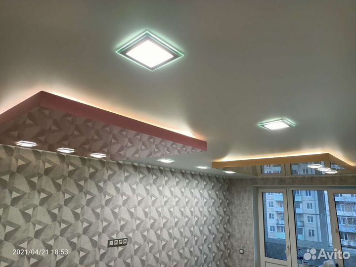 Натяжные потолки и окна пвх (veka)