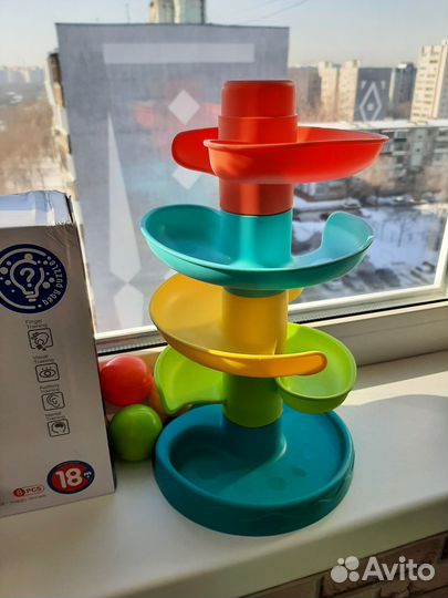 Горка с шариками