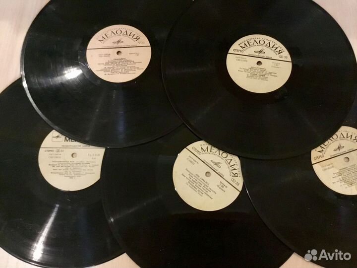 Пластинки СССР/зарубежная эстрада