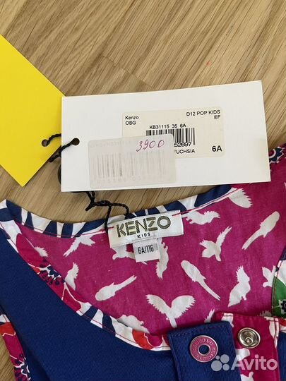 Платье туника Kenzo kids