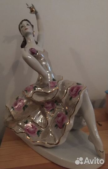 Фарфоровая статуэтка балерина Дулево Плисецкая