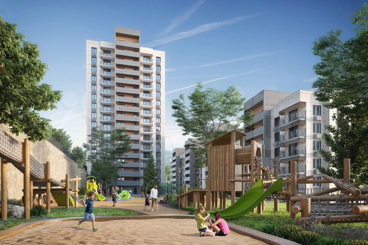 2-к. квартира, 61,2 м², 2/10 эт.