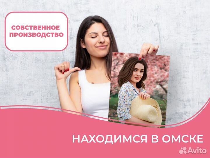 Фото на холсте