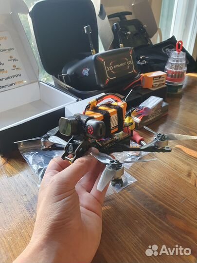 Fpv дрон полный комплект новый