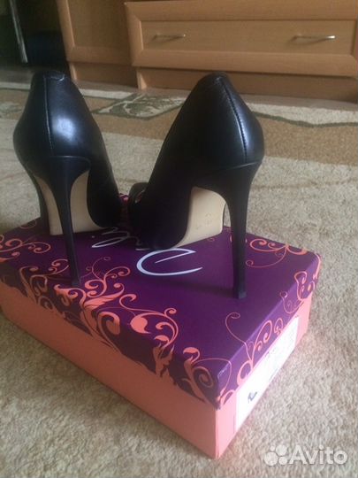 Туфли кожаные