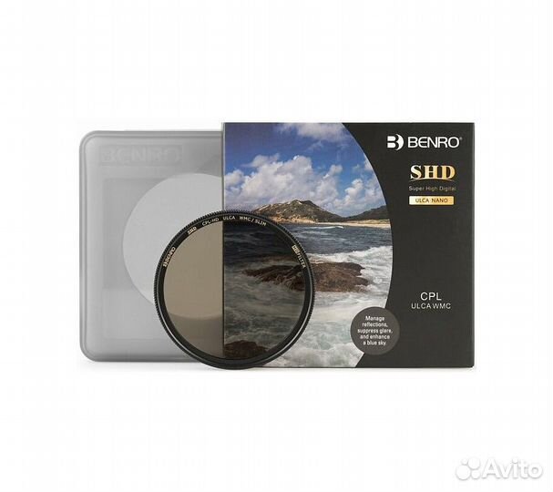 Поляризационный фильтр Benro SHD CPL-HD ulca WMC/s