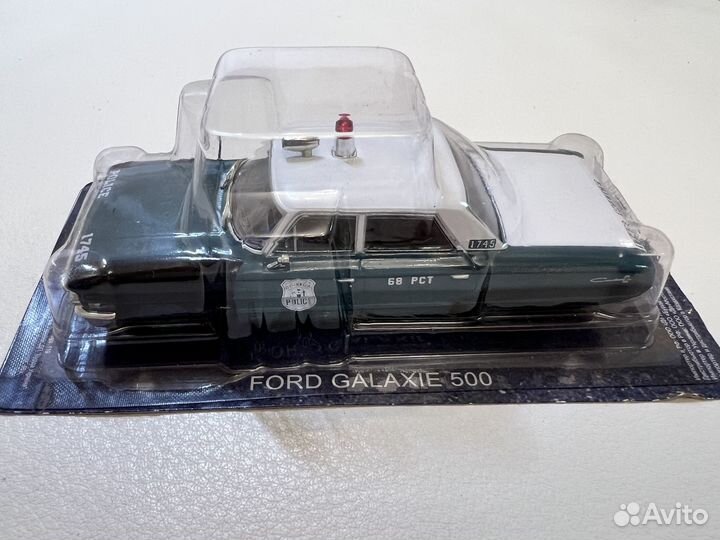 Ford Galaxie 500 Полиция Нью-Йорка, с журналом