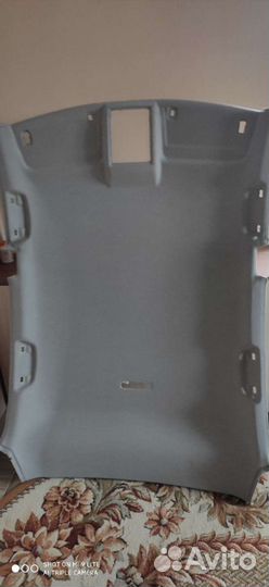 Обшивка потолка Opel Corsa D потолок