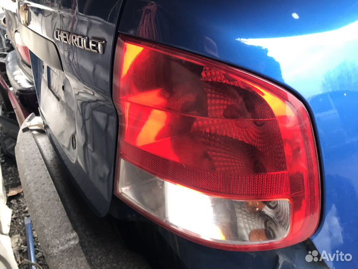 Chevrolet aveo т200 задние фонари