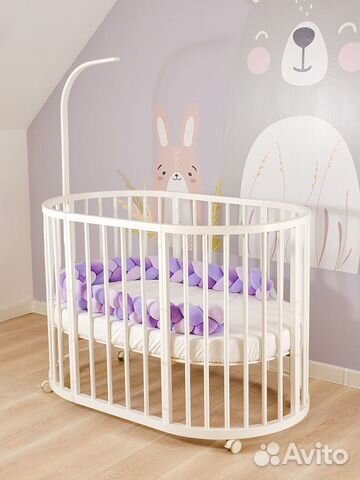 Детская кроватка, трансформер 0+