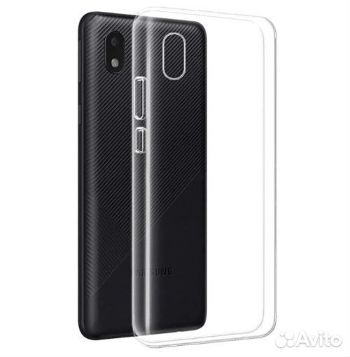 Чехол силиконовый для Samsung Galaxy A01