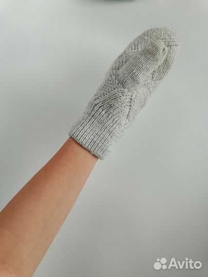 Женский Снуд и варежки