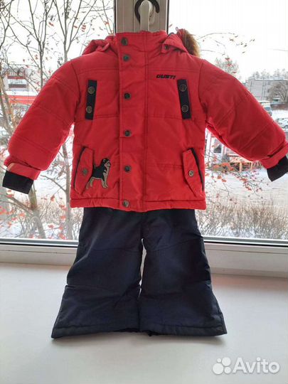 Детский зимний комбинезон на мальчика