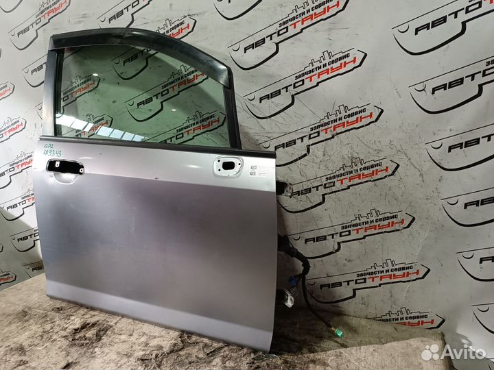 Дверь honda FIT jazz GD1 GD2 GD3 GD4 67010SAA010ZZ передняя правая серый, NH642M KA9343