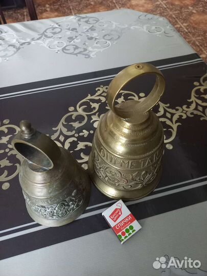 Колокол латунь