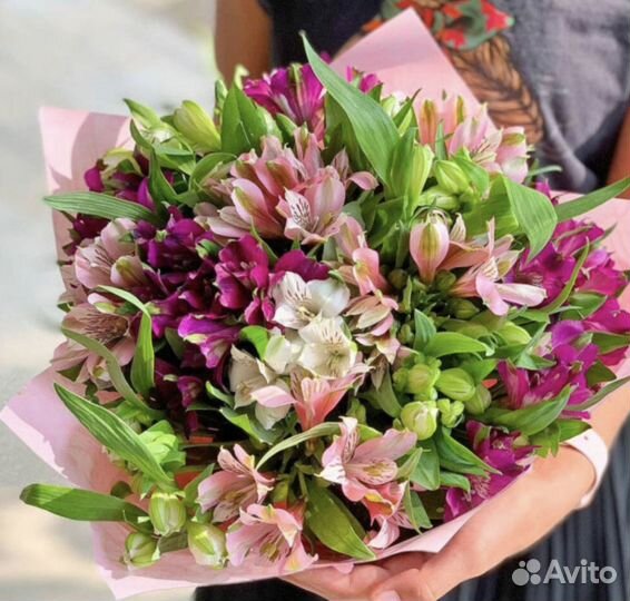 Альстромерия букет