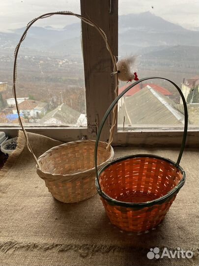 Корзины плетеные