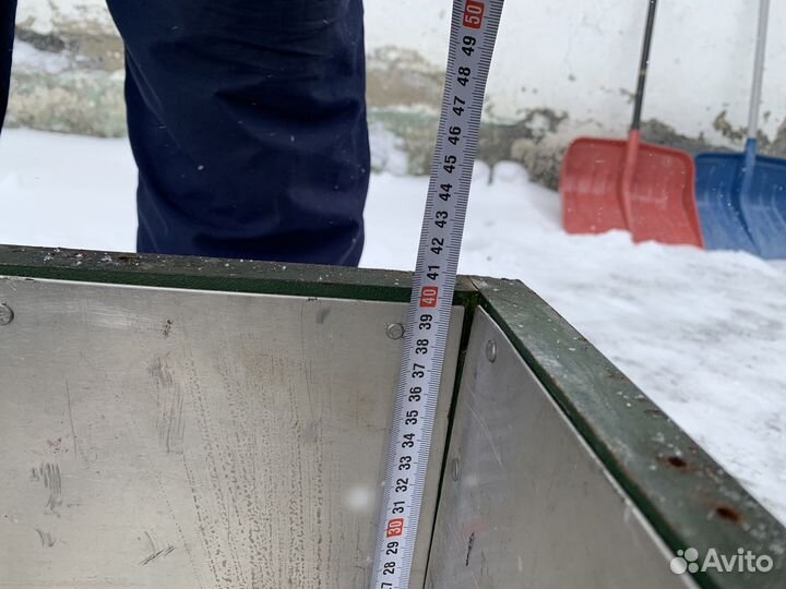 Ящик алюминиевый