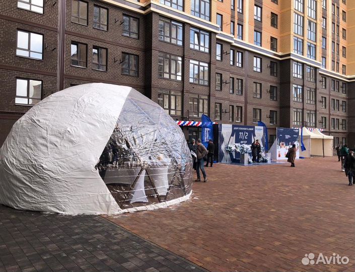 Геокупол для глэмпинга