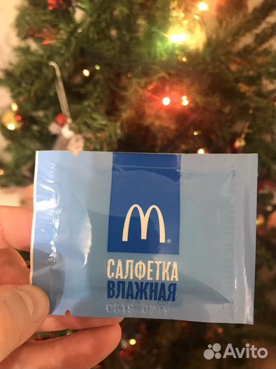 Салфетка Mcdonald's Макдоналдс