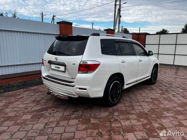 Toyota Highlander 3.5 AT, 2011, 204 000 км
