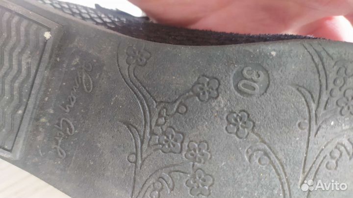 Туфли школьные для девочки черные 30