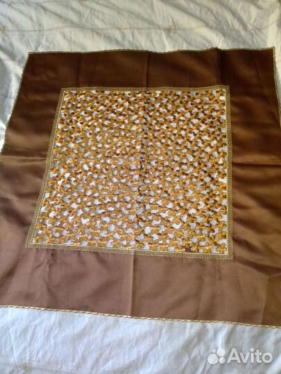 Скатерть лен ручная работа