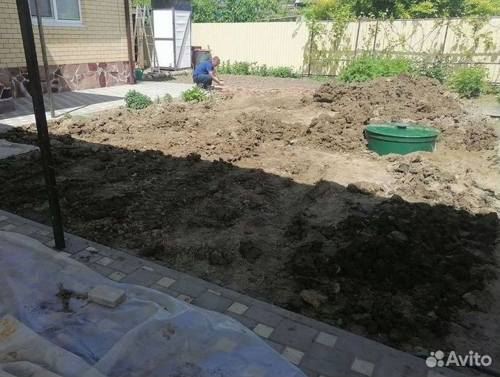 Установка канализации септик под ключ