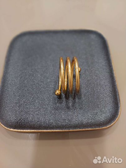 Кольца для салфеток золотые