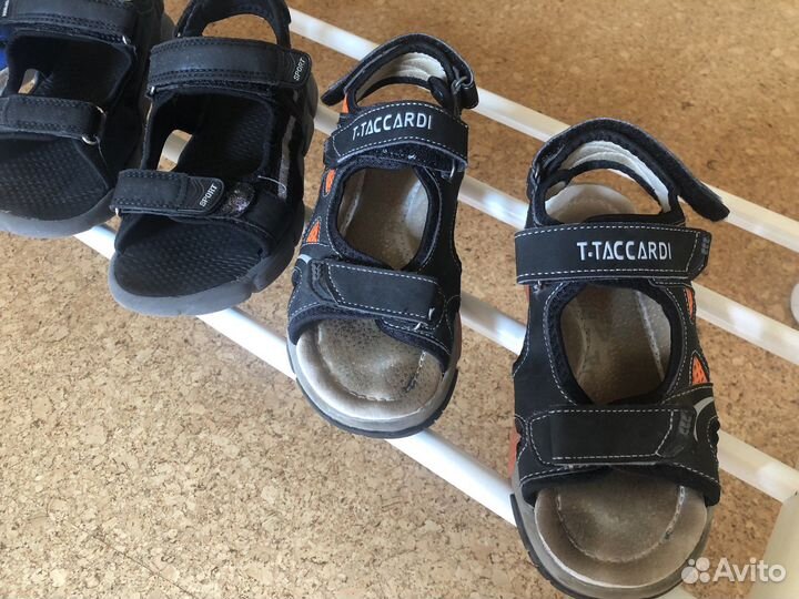Сандалии детские пакетом 4 пары в садик