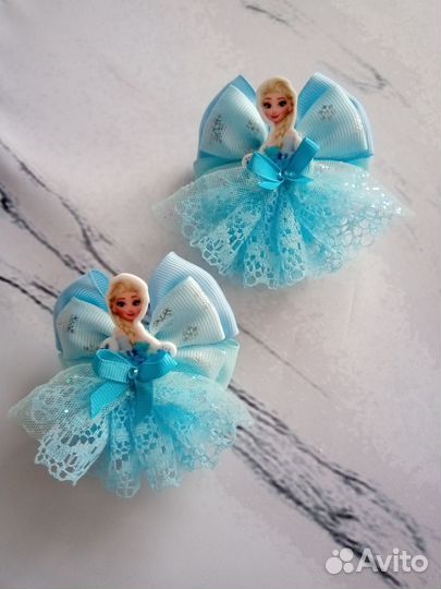 Бантики с принцессами