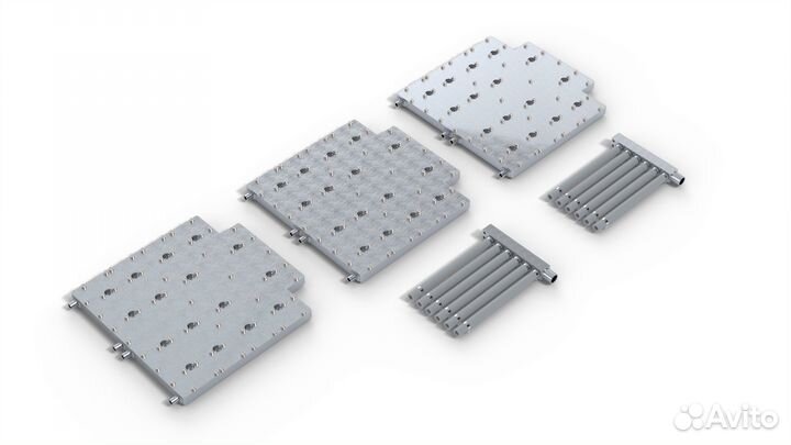 Водоблоки для Antminer S19 j pro / s19 pro алюм