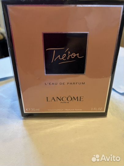 Духи Lancome Tresor Оригинал 30 млЕвропа винтаж