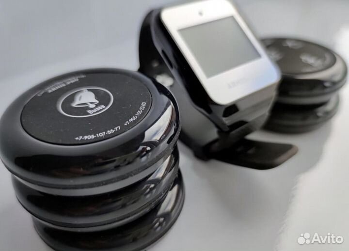 Кнопка вызова персонала. Пейджер. Вызов официанта