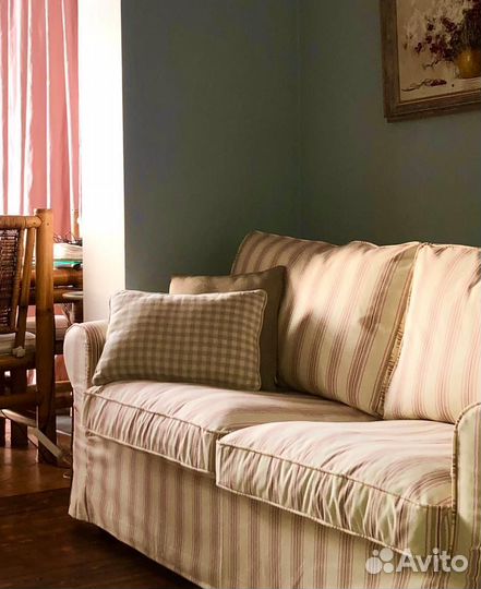 Чехол для 2-х местного дивана-кровати экторп-икеа