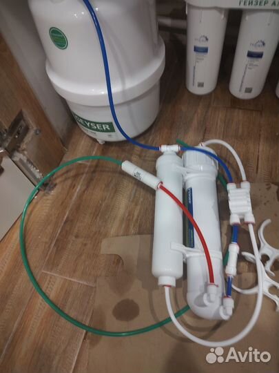 Обратный осмос на тройной фильтр