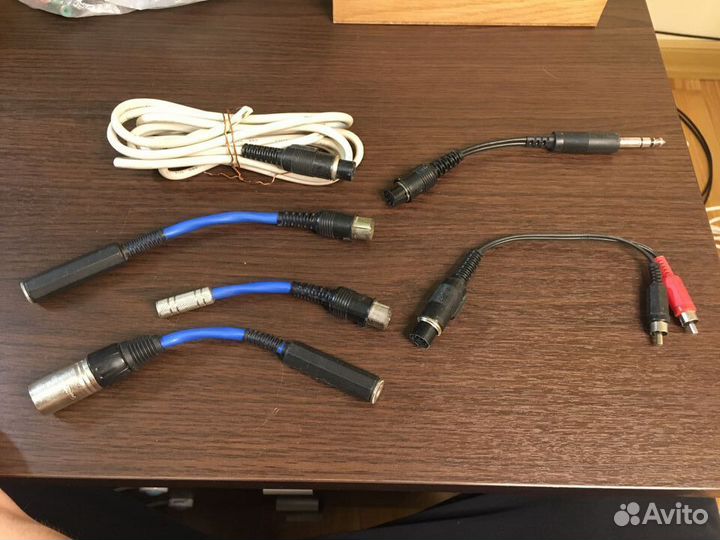 Кабели переходники сг-5 DIN 5 rca jack 3,5