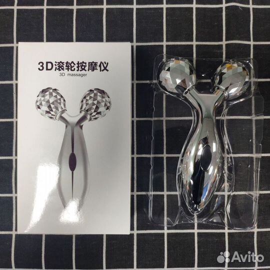3D Роликовый лифтинг массажер для лица и тела