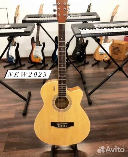 Классическая акустическая гитара новая