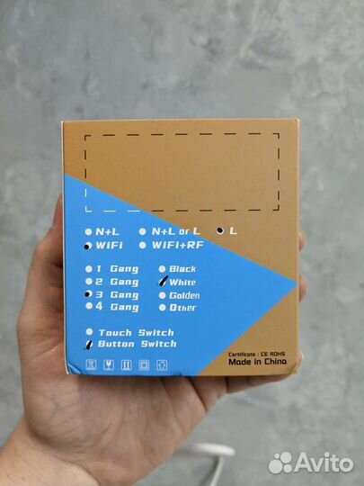 Умный выключатель с алисой