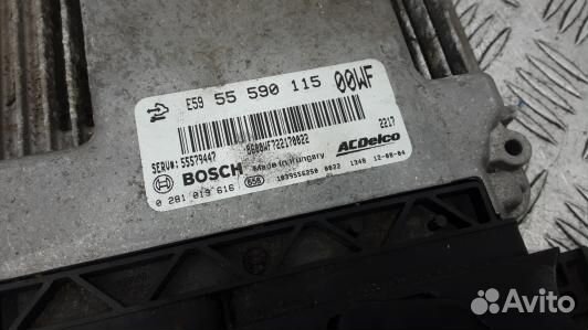 Блок управления двс opel corsa D (ABG10PC01)