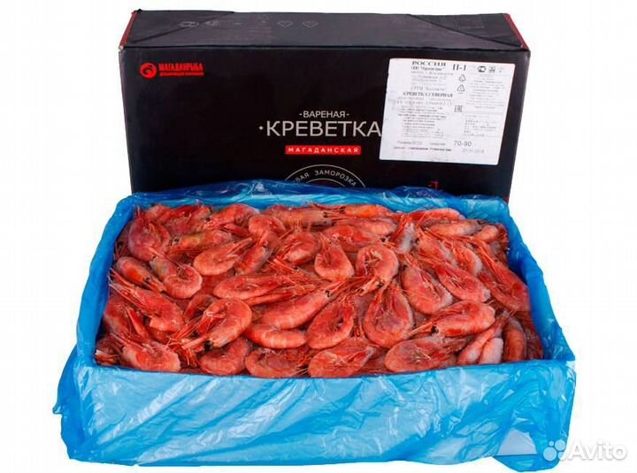 Креветка Магаданская оптом