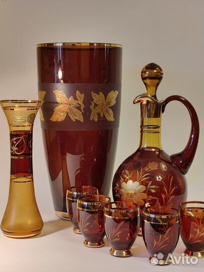 Богемское стекло Чехия