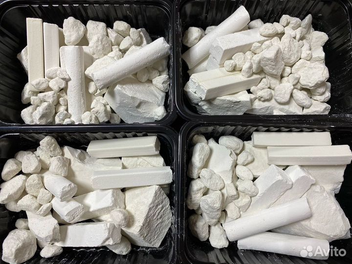 Природный мел и глина Ассорти