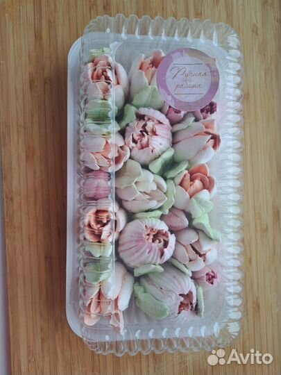 Зефирные тюльпаны