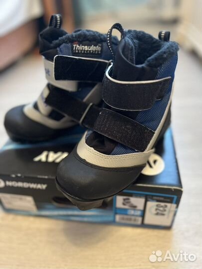 Лыжные ботинки nordway 32 NNN