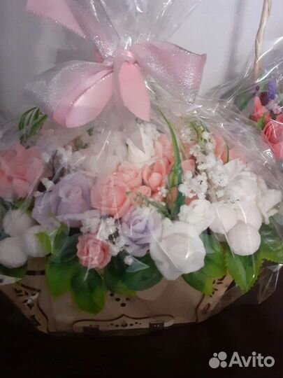 Букет из мыла