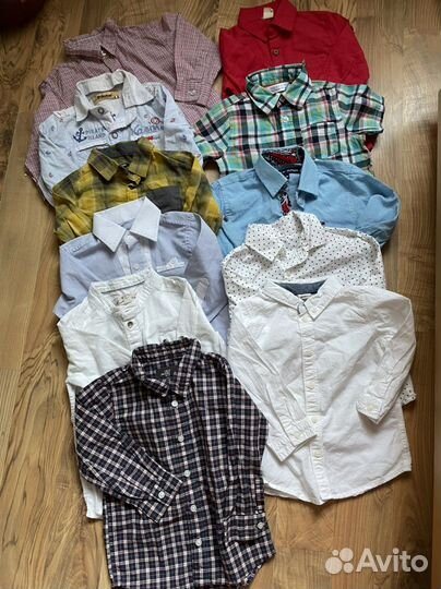 Рубашки на мальчика